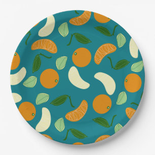 Mandarin Citrus Pappteller