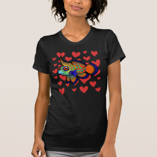 Mandarin / Drachenfisch-Liebe T-Shirt