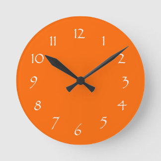Mandarin Dream Runde Wanduhr