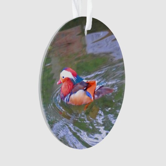 Mandarin Duck #2 Ornament (Vorderseite)