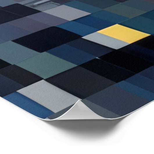 Mandarin Duck Animal Bird Art Decor Poster (Ecke)