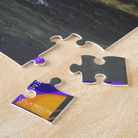 Mandarin Duck Art Puzzle (Seite)