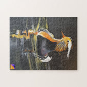 Mandarin Duck Art Puzzle (Horizontal)