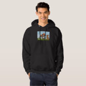 Mandarin Duck Bird Bunny Spring Birdwatcher Tier Hoodie (Vorne ganz)