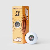 Mandarin Duck Fun Lieben Wassername Golfball (Verpackungen)