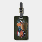Mandarin duck gepäckanhänger (Vorderseite vertikal)