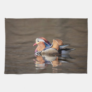 Mandarin Duck Geschirrtuch