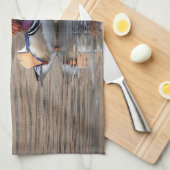 Mandarin Duck Geschirrtuch (Viertel Falte)