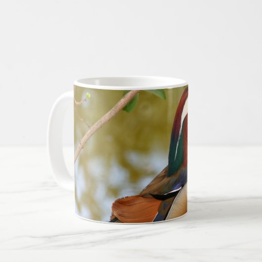 Mandarin Duck Kaffeetasse (Vorderseite Links)