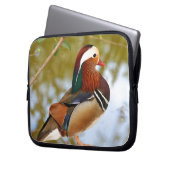 Mandarin Duck Laptopschutzhülle (Vorderseite Links)