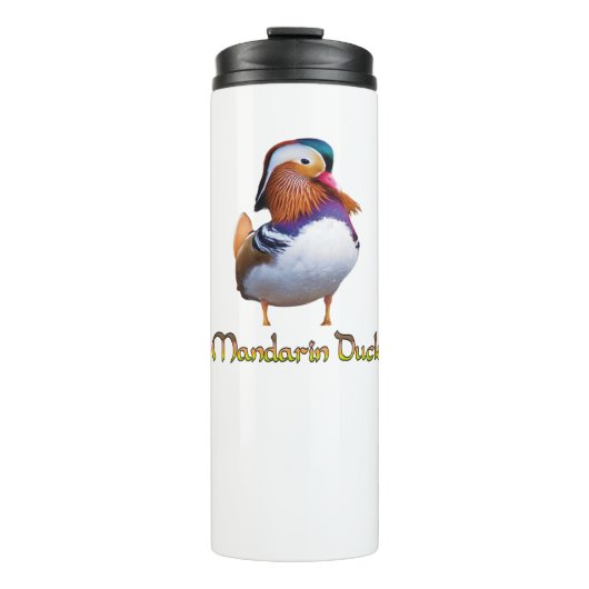 Mandarin Duck Leak Proof Thermal Tumbler Thermosbecher (Vorderseite)