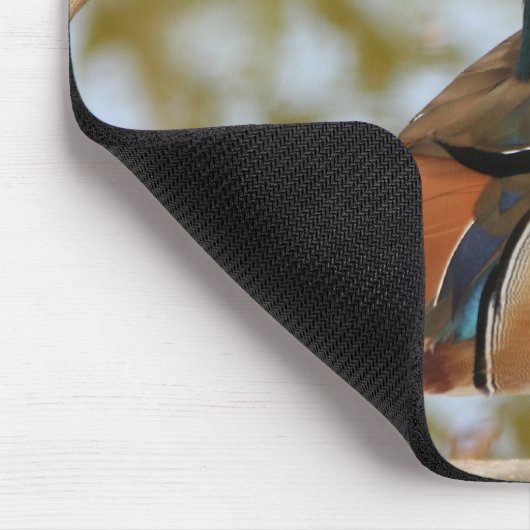 Mandarin Duck Mousepad (Ecke)