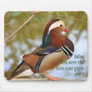 Mandarin Duck Mousepad