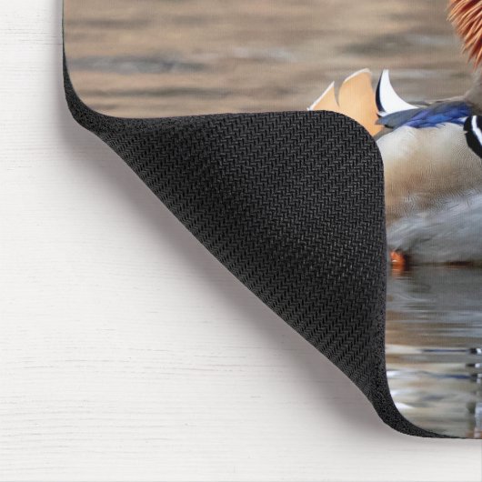 Mandarin Duck Mousepad (Ecke)