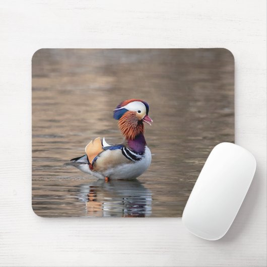 Mandarin Duck Mousepad (Mit Mouse)