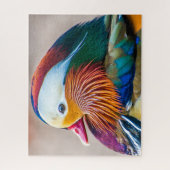 Mandarin Duck Nah Up Portrait Puzzle (Vertikal)