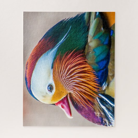 Mandarin Duck Nah Up Portrait Puzzle (Vertikal)