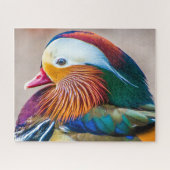 Mandarin Duck Nah Up Portrait Puzzle (Horizontal)