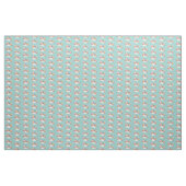 Mandarin Duck Pattern Light Aquamarin Blue Stoff (Yard (91,4 cm))