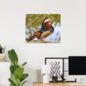 Mandarin Duck Poster (Heimbüro)