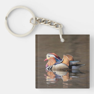 Mandarin Duck Schlüsselanhänger