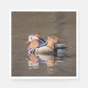 Mandarin Duck Serviette