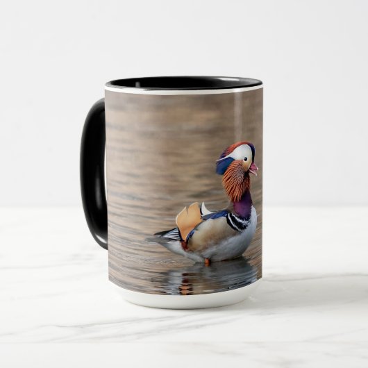 Mandarin Duck Tasse (Vorderseite Links)