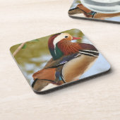 Mandarin Duck Untersetzer (Linke Seite)