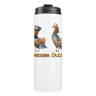 Mandarin-Enten-Leckgeschützte Thermotasse Thermosbecher