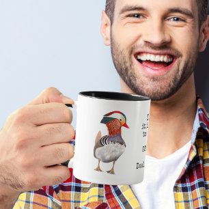 Mandarin-Enten-Vogelliebhaber Tasse