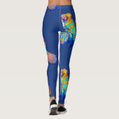  Mandarin-Fisch  Leggings (Rückseite)