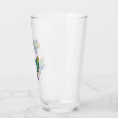 Mandarin-Fische Glas (Links)