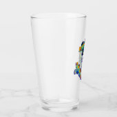Mandarin-Fische Glas (Rechts)