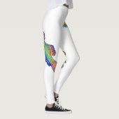 Mandarin-Fische Leggings (Rechts)