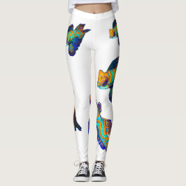 Mandarin-Fische Leggings