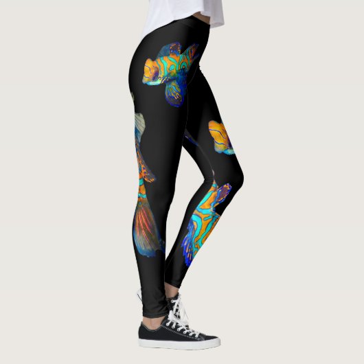 Mandarin-Fische Leggings (Rechts)