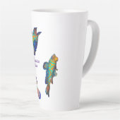 Mandarin-Fische Milchtasse (Rechte Ecke)