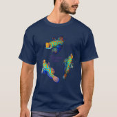 Mandarin-Fische T-Shirt (Vorderseite)