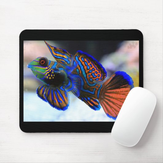 Mandarin Fish Mousepad (Mit Mouse)