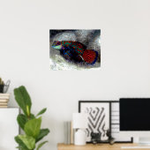 Mandarin Fish Poster (Heimbüro)