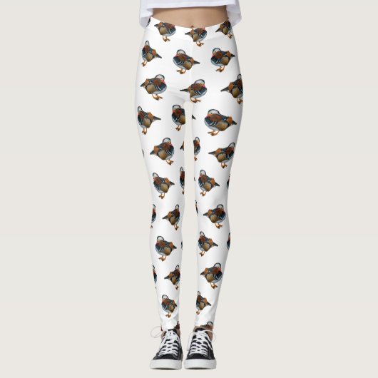 Mandarin Frenzy Leggings (Farbe auswählen) (Vorderseite)