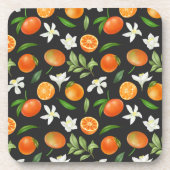 Mandarin Fruit Untersetzer | Obst Untersetzer Set (Vorderseite)