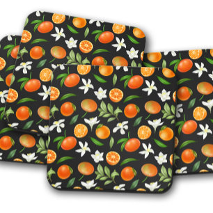 Mandarin Fruit Untersetzer   Obst Untersetzer Set