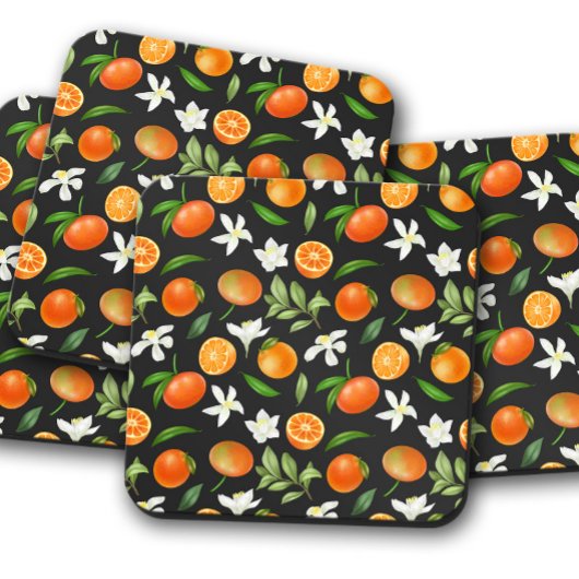 Mandarin Fruit Untersetzer | Obst Untersetzer Set