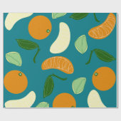 Mandarin Geschenkpapier (Flach)