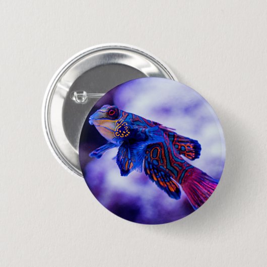 Mandarin Goby Fish Button (Vorne & Hinten)