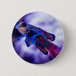 Mandarin Goby Fish Button