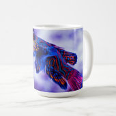 Mandarin Goby Fish Coffee Tasse (VorderseiteRechts)