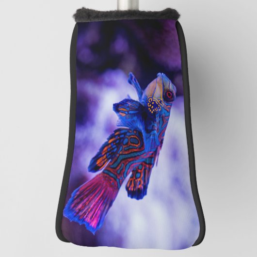 Mandarin Goby Fish Golf Headcover (Rotieren 90)