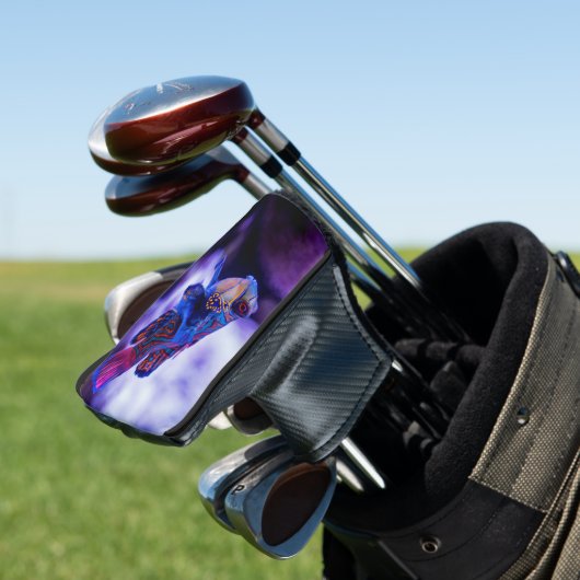 Mandarin Goby Fish Golf Headcover (In Situ)